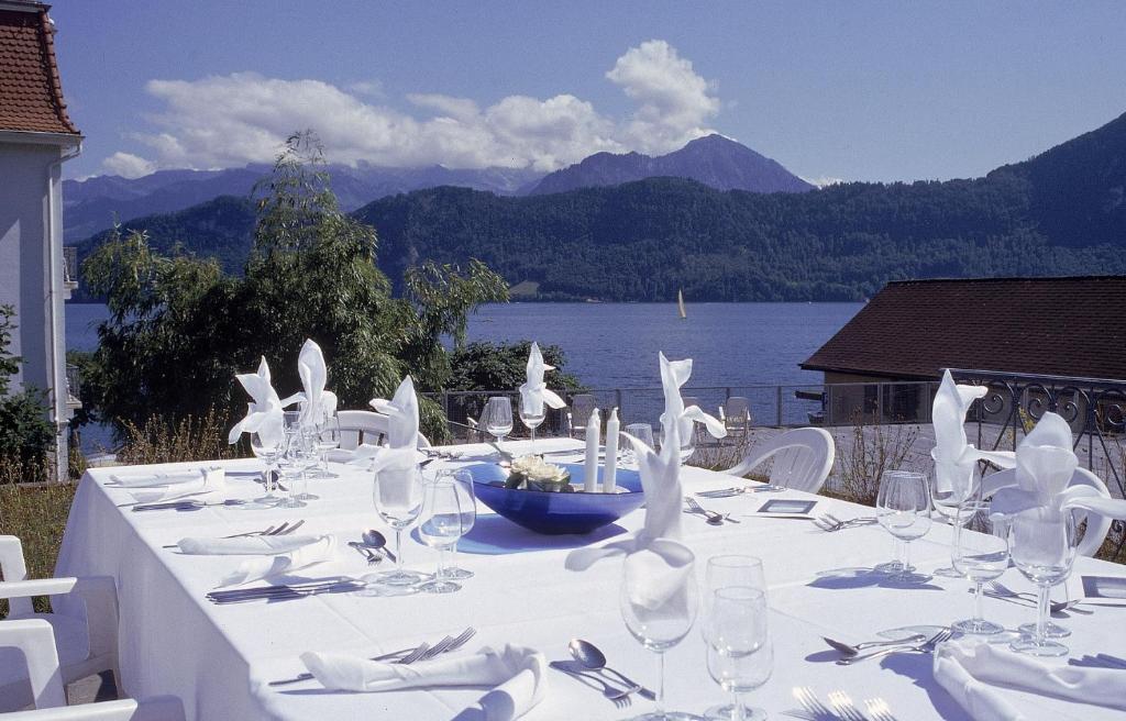 Seminar-Hotel Rigi am See Weggis Bagian luar foto